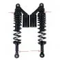 Schokbrekerset Zwart Sport 360MM