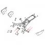 Lagerbusset Motorophanging Zundapp Sprinter / Hai