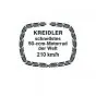 Sticker Kreidler 210KM/H Zwart