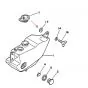 Moer Achter Olietank Yamaha DT50MX
