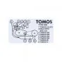 Model Identificatiesticker Tomos S25