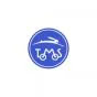 Sticker Tomos Logo Rond 55MM