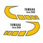 Stickerset Yamaha Trial 50 Geel