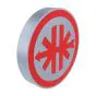 Lamp Kreidler Logo LED Rood