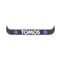 Sticker Plaathouder Breed Tomos Logo Blauw