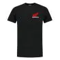 T-shirt Honda Zwart