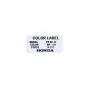 Sticker Kleurcode Honda MB50