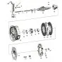 Rubberring Kerfnagel Koppelingshevel Sachs