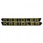 Kreidler Tankstickers Goud 385X36MM