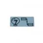 Fietsstand Sticker Yamaha FS1 52X26MM