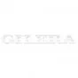 Gilera Sticker `Turbo` Wit 235X28MM