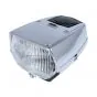 Koplamp Vierkant Maxi-Citta Zwart/Chroom