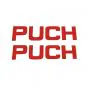 Sticker Puch 120X35MM Rood per 2 stuks