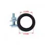 Uitlaatklem met rubber 28/30MM Puch