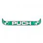 Sticker Plaathouder Breed Puch Groen