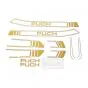 Stickerset Puch Magnum MKII Goud