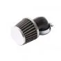 Powerfilter Haaks Chroom 28MM