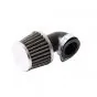 Powerfilter Haaks Chroom 28MM