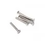 Lensbout M6X35 RVS Din 964