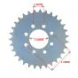 Achtertandwiel Tomos A3/A35 28 Tands