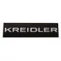 Sticker Kreidler Zwart/Chroom 111X32MM