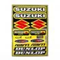 Stickerset Dunlop / Suzuki