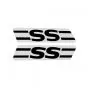 Stickerset SS Zwart/Wit Yamaha FS1
