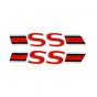Stickerset SS Rood/Zwart Yamaha FS1