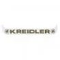 Sticker Plaathouder Breed Kreidler WIT