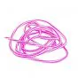Cover Buitenkabel Roze/Wit 2 Mtr