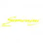 Sticker Simonini Geel