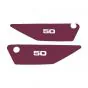 Zijkaststickerset Yamaha FS1 1J5 Paars