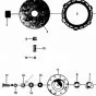 Shimring Druklager Zundapp 0.40MM