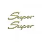 Stickerset Kreidler Super Goud 100X40MM