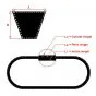 V-Snaar Vespa Ciao Vario 13X957 (975)