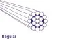 Kabel Rem/Koppeling Uni RVS 300CM Nippel 5.5X10 & 7X6