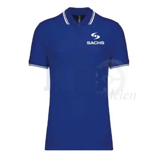 Polo Sachs Blauw/Wit