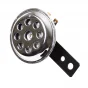Claxon 12 Volt Gelijkstroom model Gaten Chroom