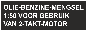 Sticker tank mengsmering klein Zwart NL